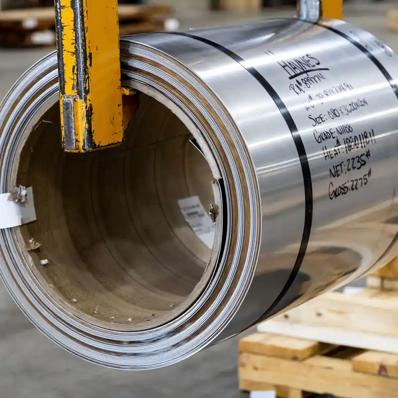 Nickel 201 Strip & Nickel-Plated Tubing: Processing, Tolerances, and Export Supply processing image