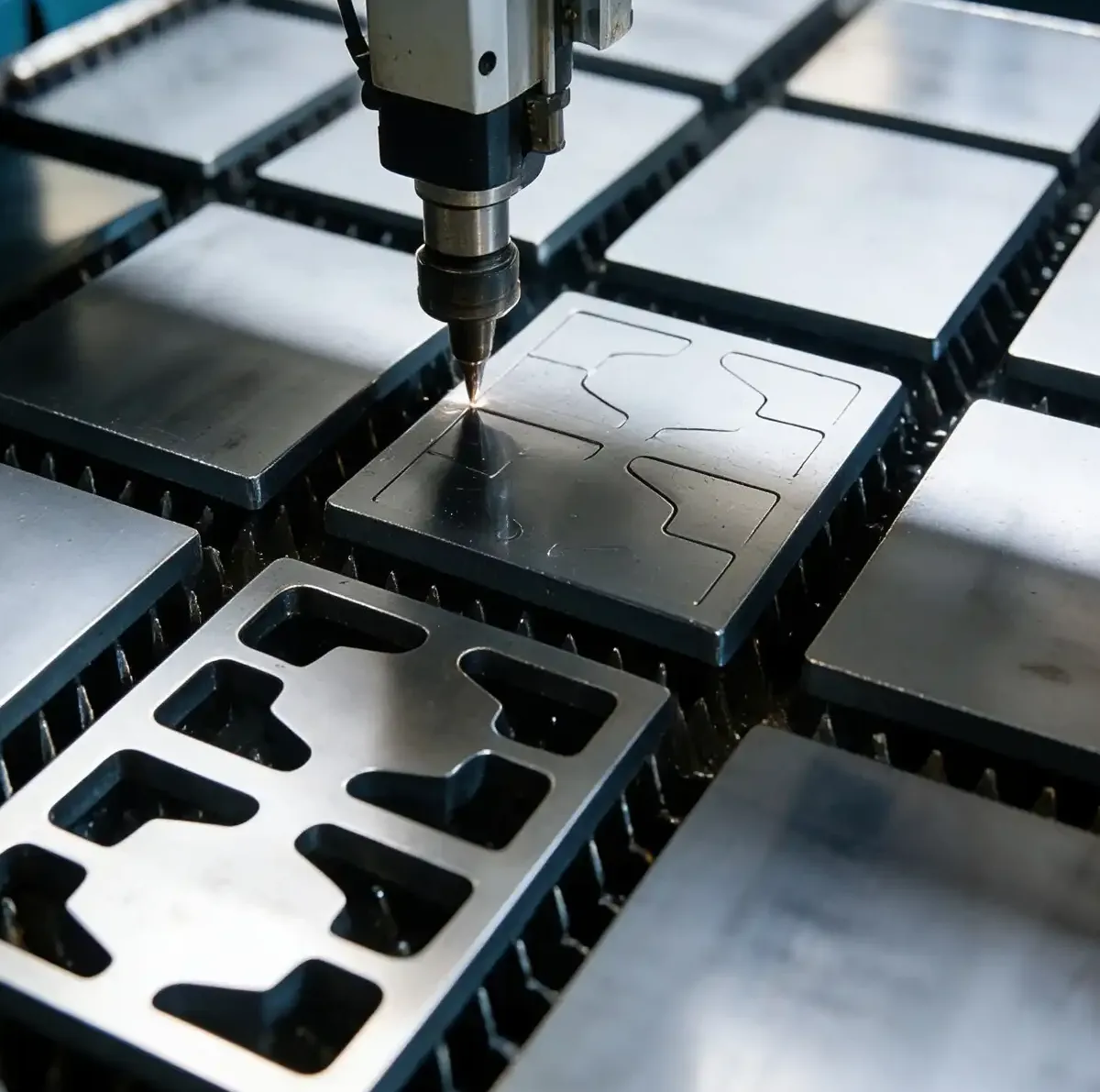 Precision mold manufacturing via EDM, wire cutting, and advanced laser machining.