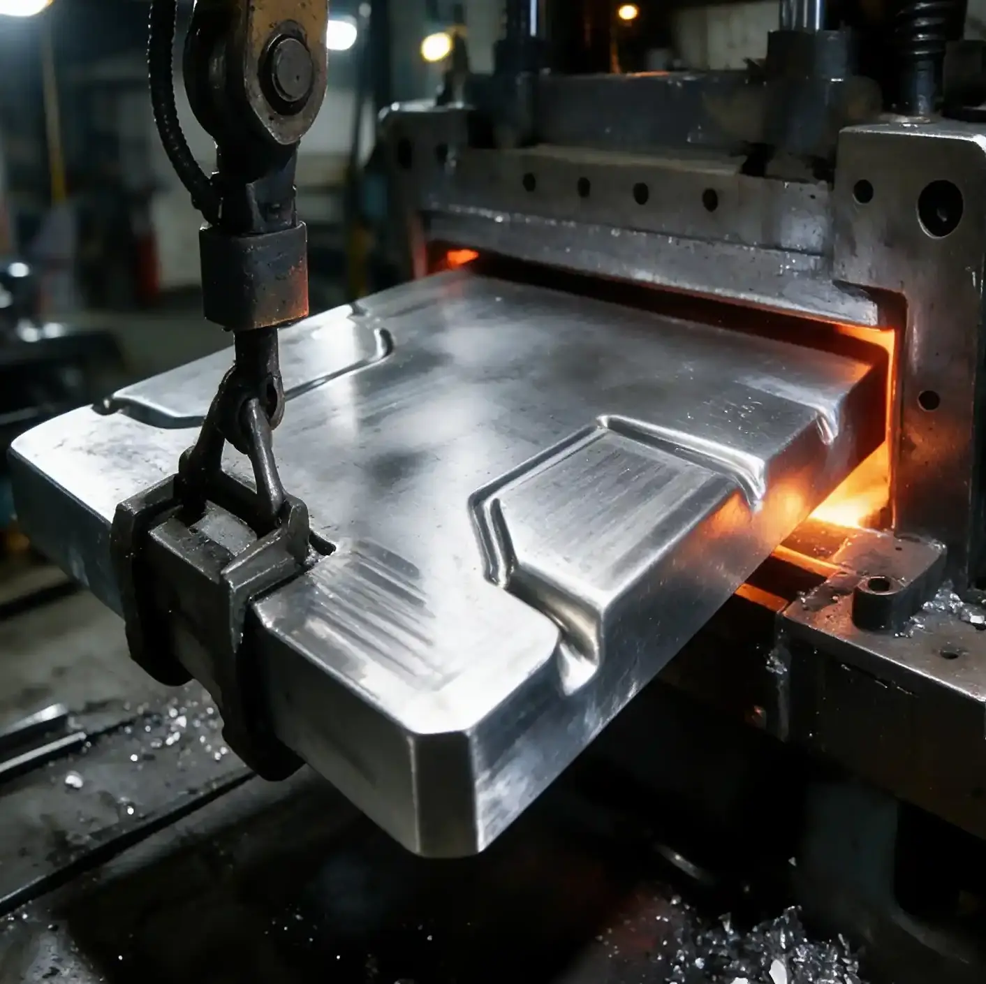 Heavy duty metal hot forming machinery including hot rolling, extrusion, stamping, and forging.